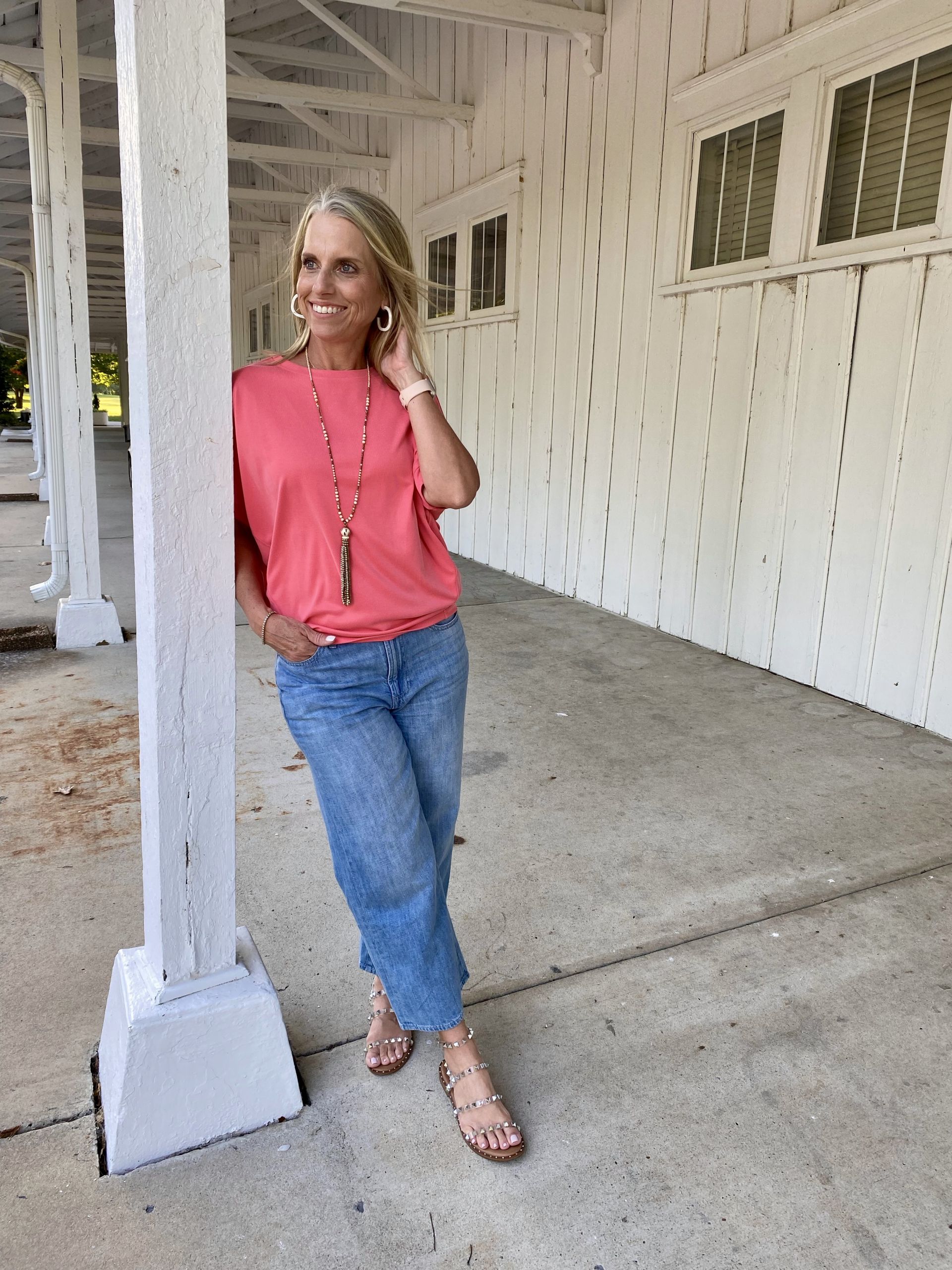 Trendy Thursday LinkUP + a Perfectly Pink Basic Cuff T-Shirt